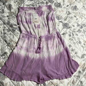 Kiwi and Punch strapless romper S